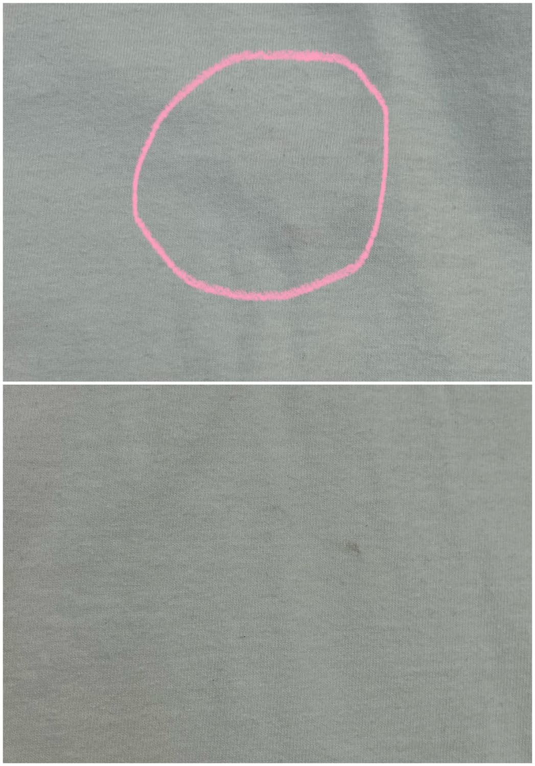 꼼데가르송 레드 하트 반팔티 화이트 XL #csz3327 상품이미지8