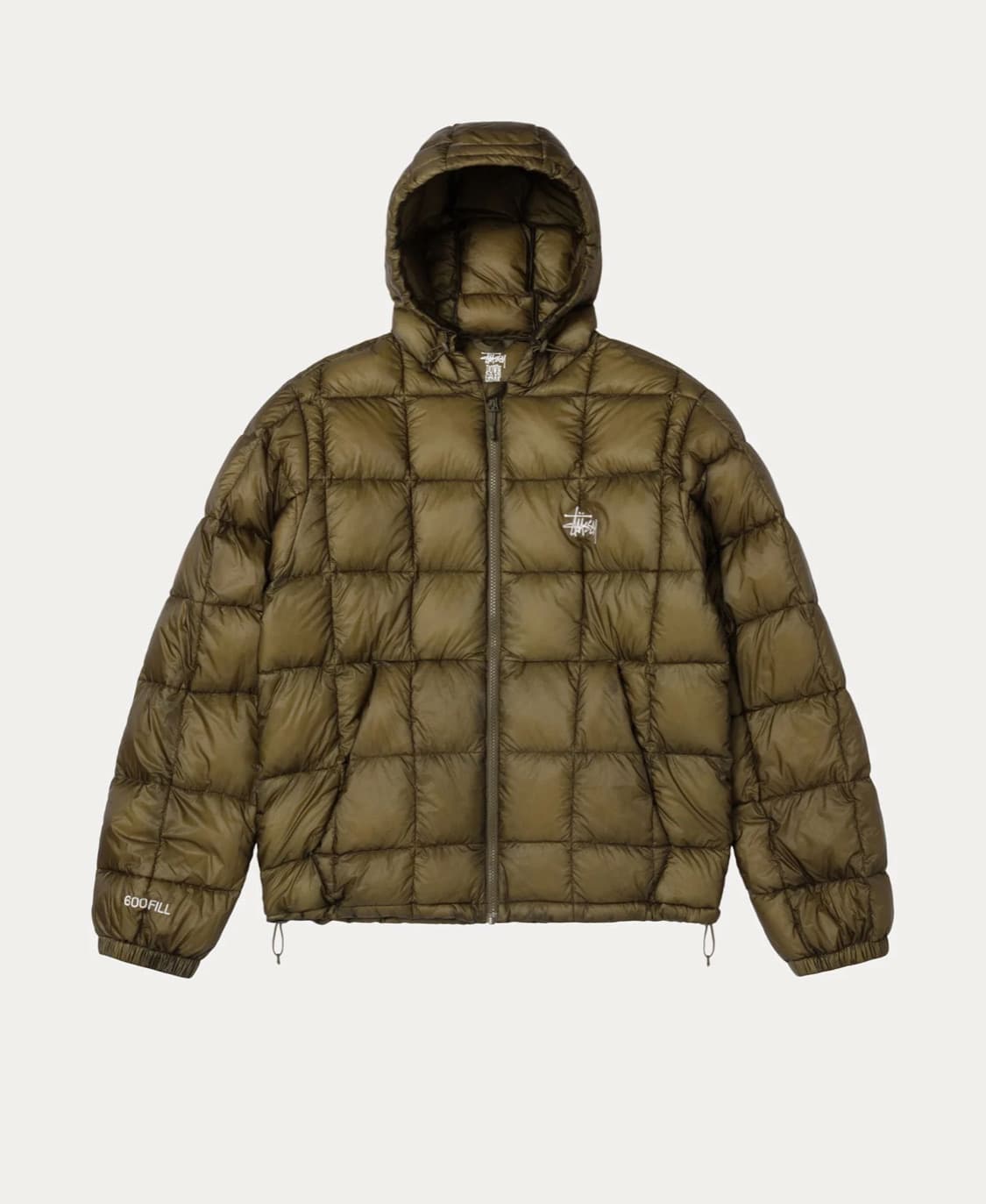 25fw 스투시 미드웨이트 후드 퍼퍼 L 상품이미지6