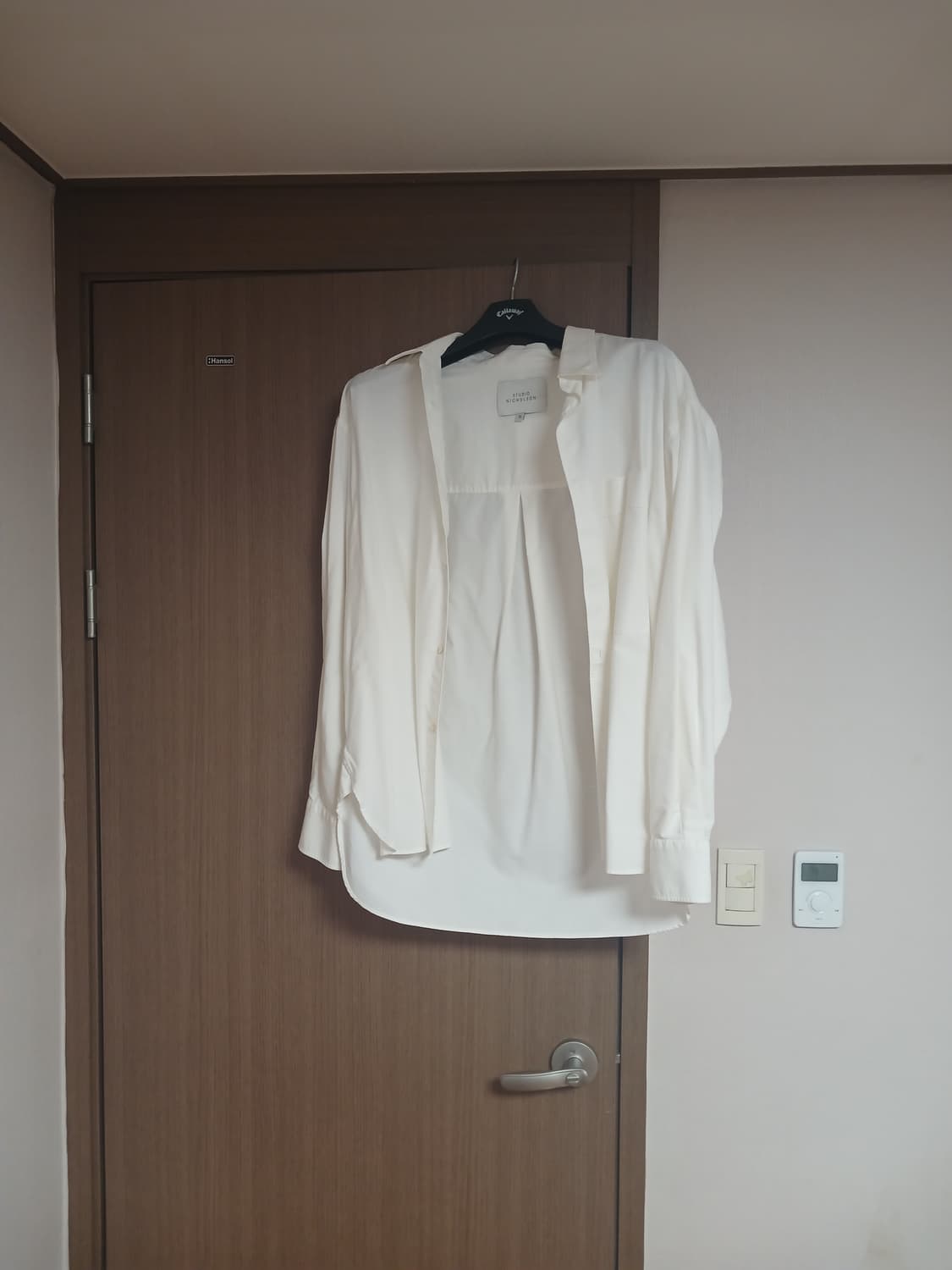 스튜디오 니콜슨 셔츠 화이트 XL 상품이미지2