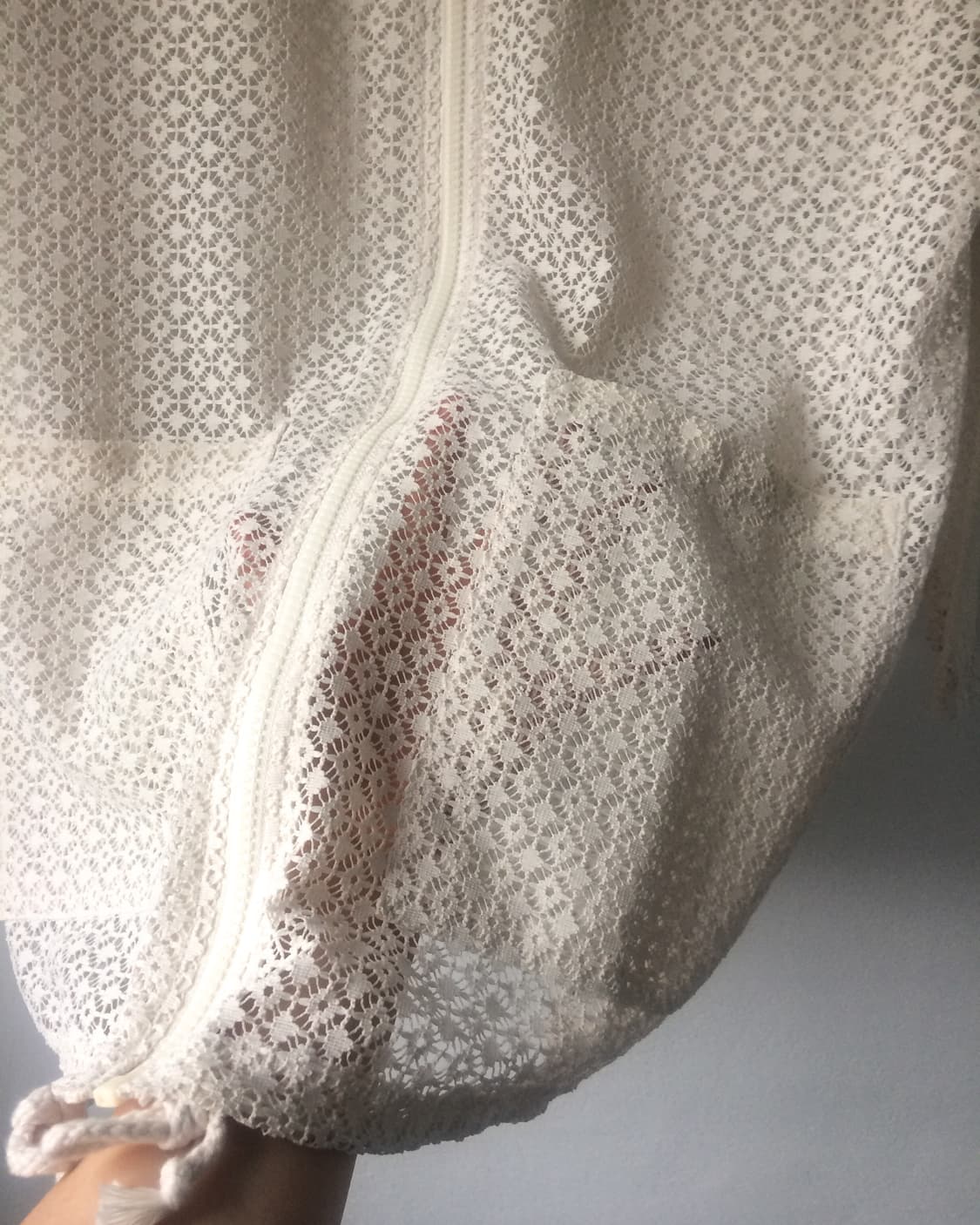 Crochet hood zip up 상품이미지5