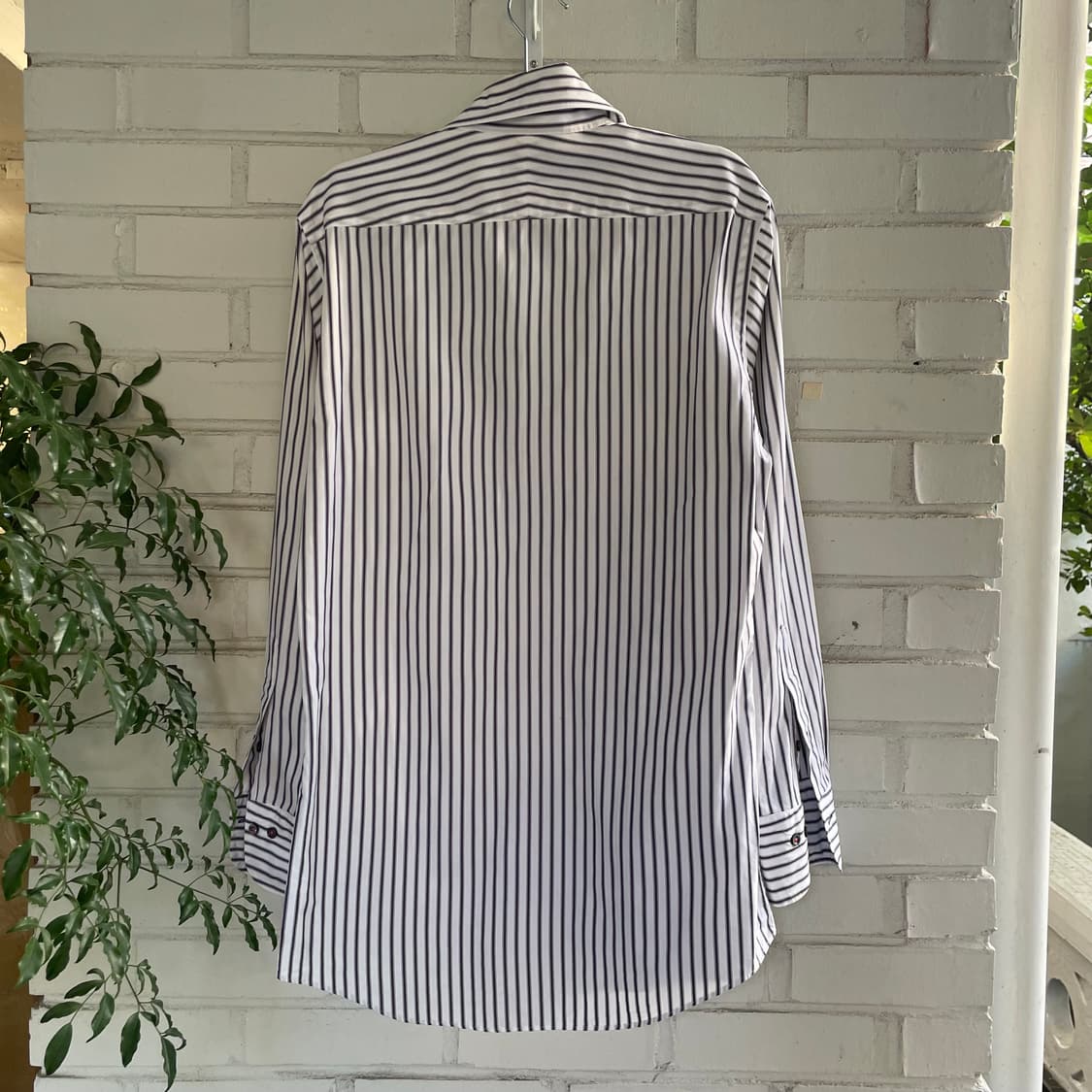 버버리 블랙라벨 스트라이프 셔츠 상품이미지6