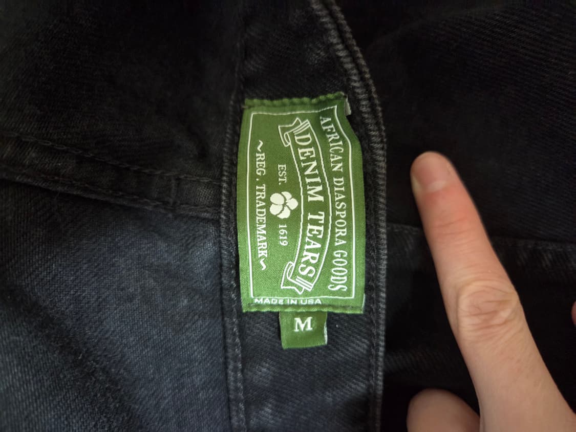 데님티어스 흑청 데님 버뮤다팬츠 상품이미지4