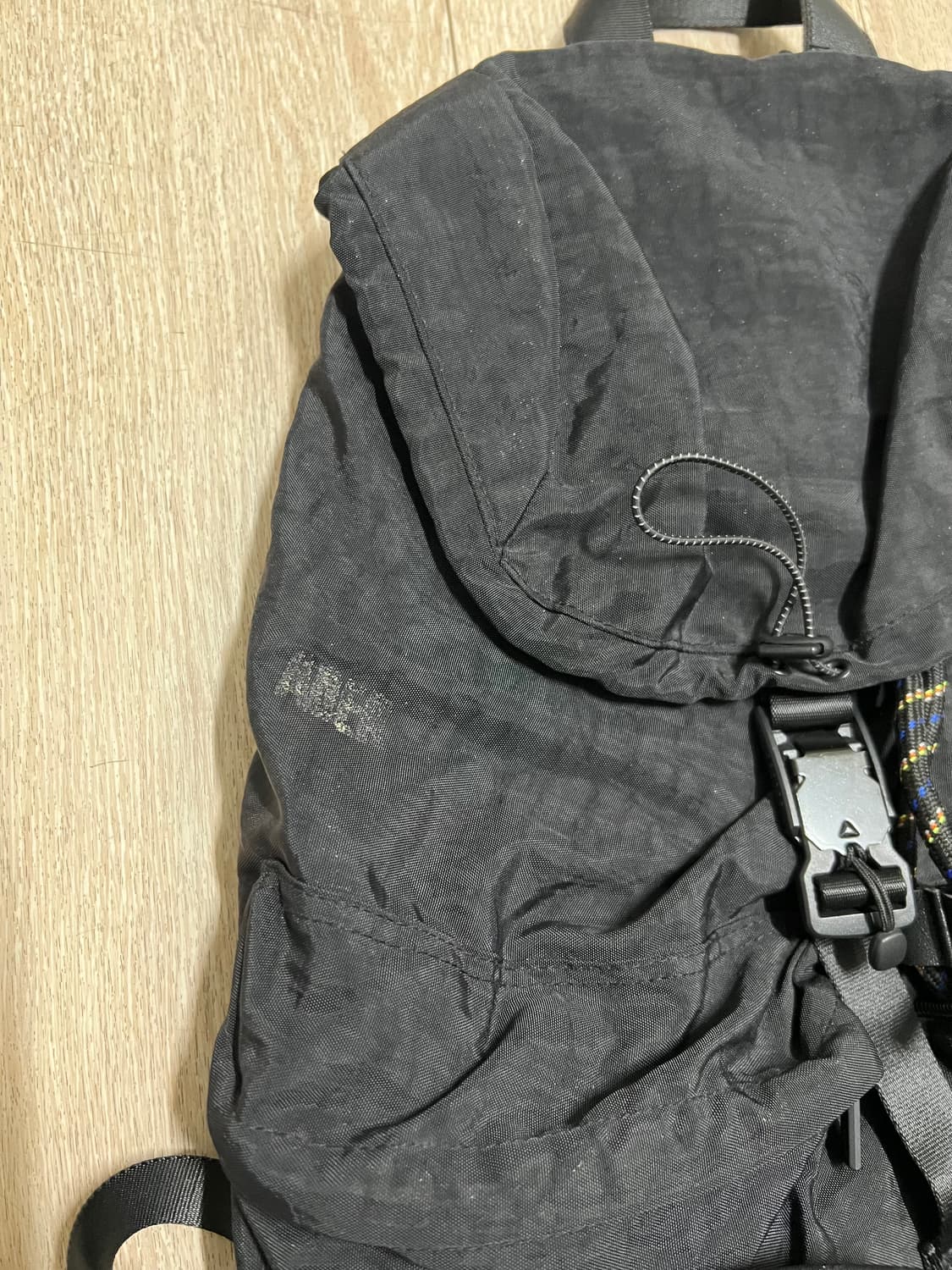 아더에러 블랙 나일론 백팩 상품이미지6