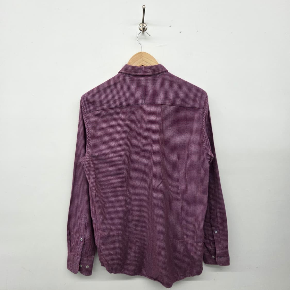 타미힐피거 긴팔 체크 셔츠 남M 상품이미지6