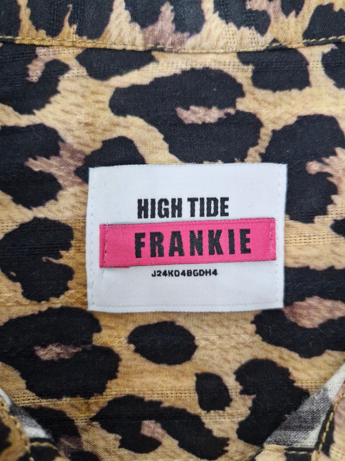 [하이타이드 프랭키]레오파드 트러크 자켓 상품이미지8