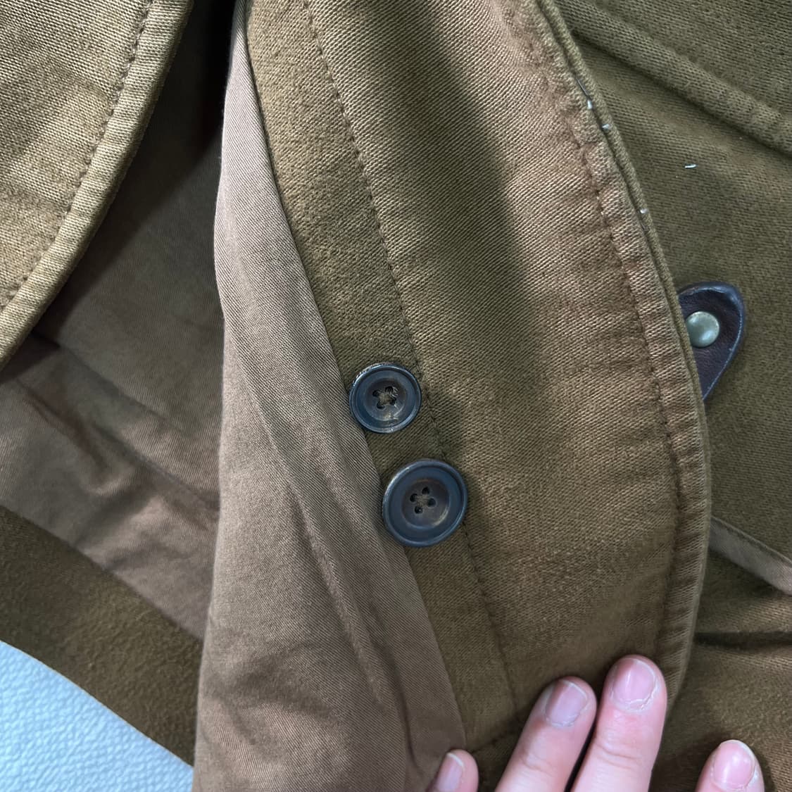 100 폴로랄프로렌 헤비 코튼 헌팅 블레이저 자켓 상품이미지7