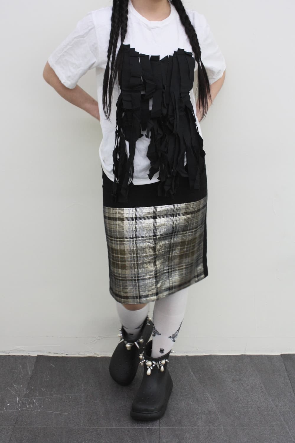 dries van noten glitter midi skirt 상품이미지2