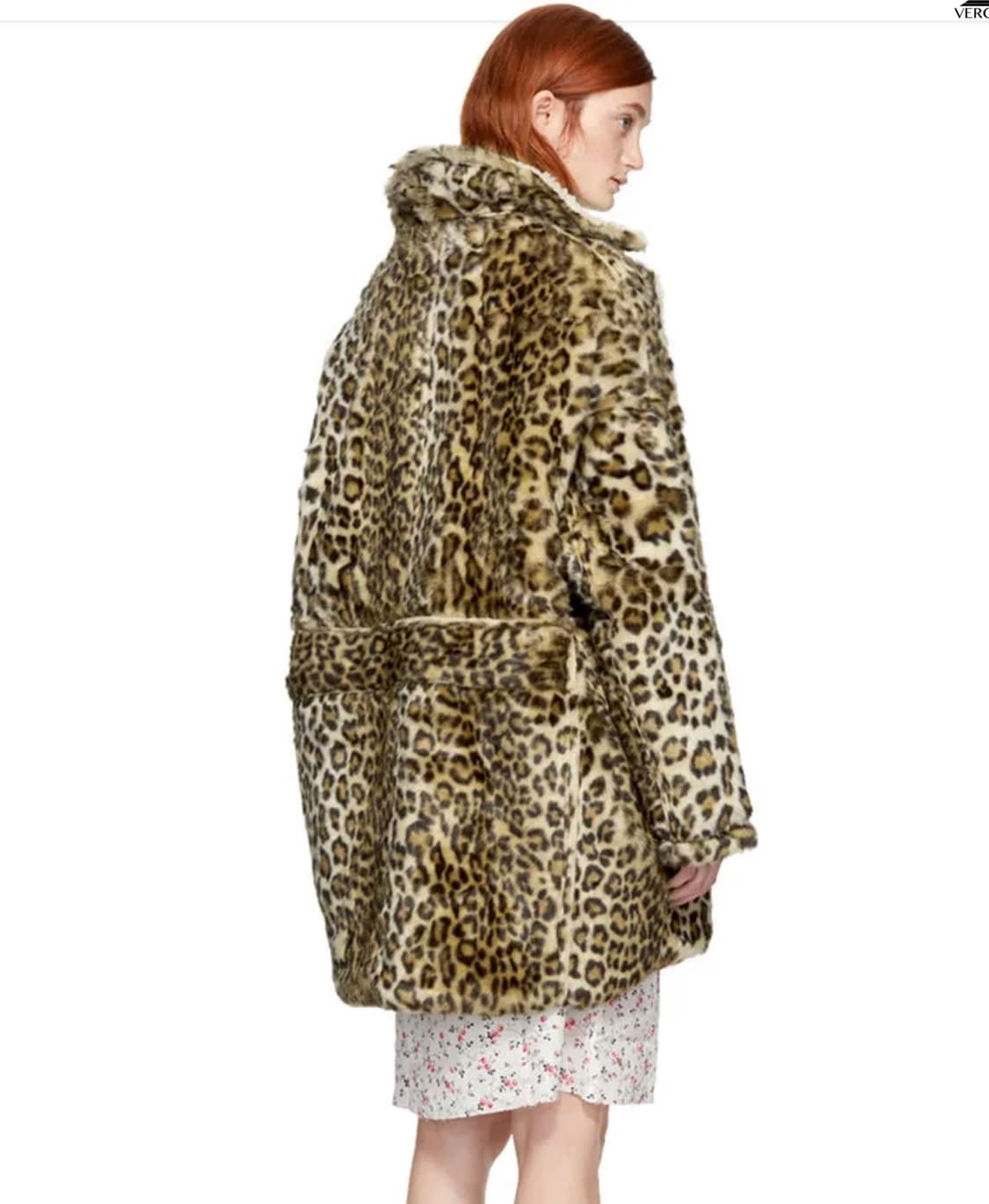 R13 oversized Leopad coat 알썰틴 레오파드 퍼 코트 상품이미지2