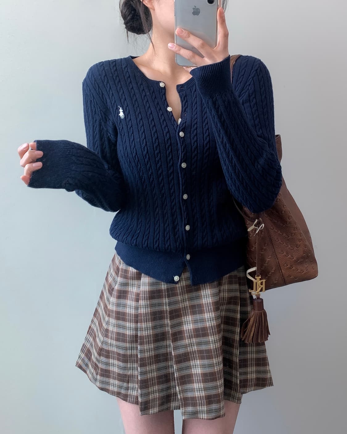 폴로 가디건 상품이미지1