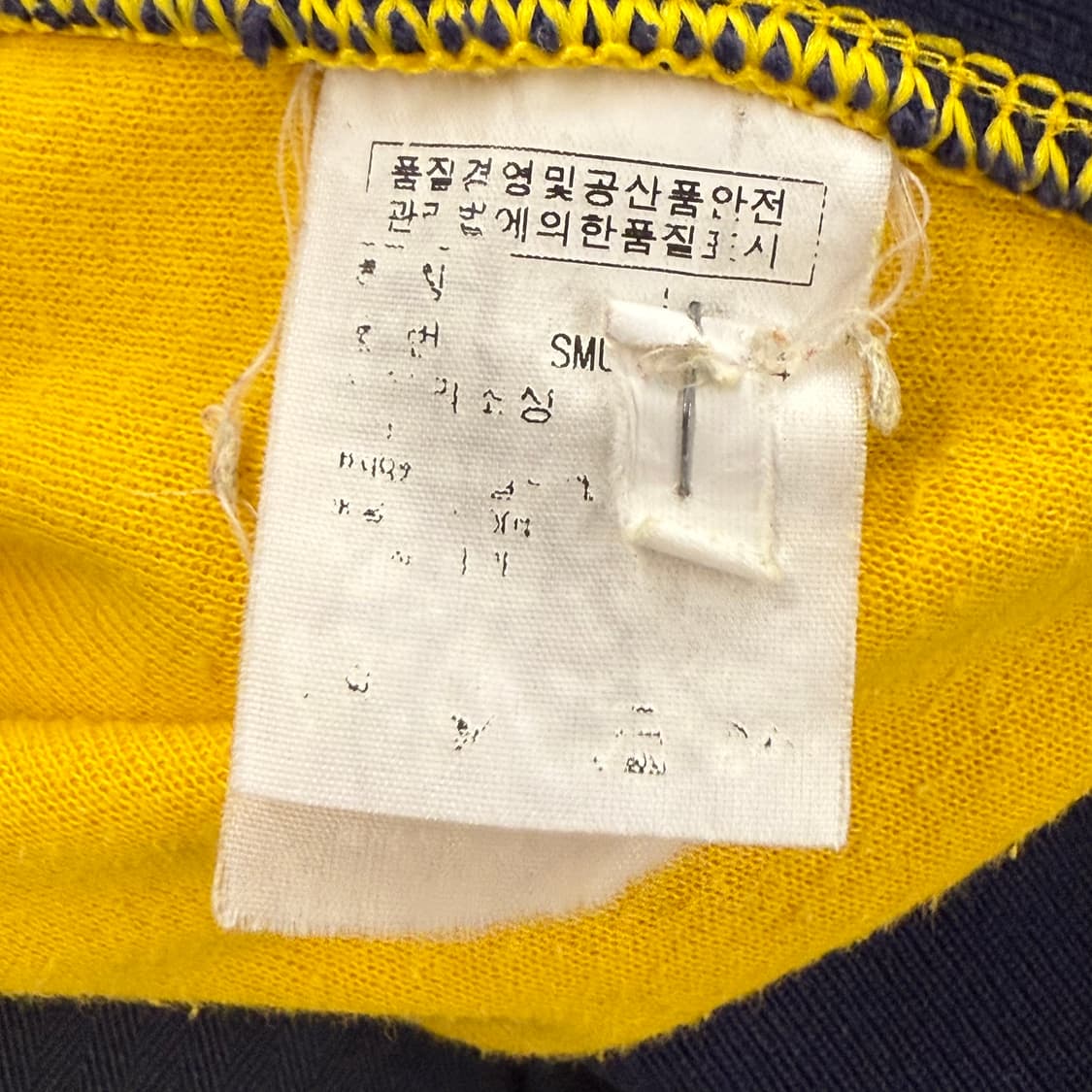 폴로 랄프로렌 빅포니 옐로우 반집업  상품이미지7