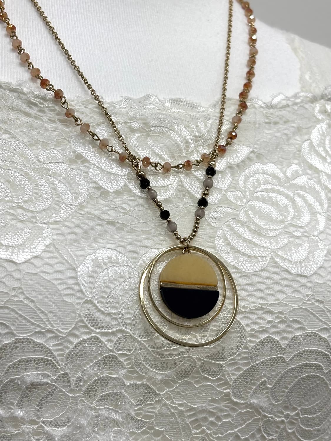 빈티지 레이어드 목걸이 상품이미지2