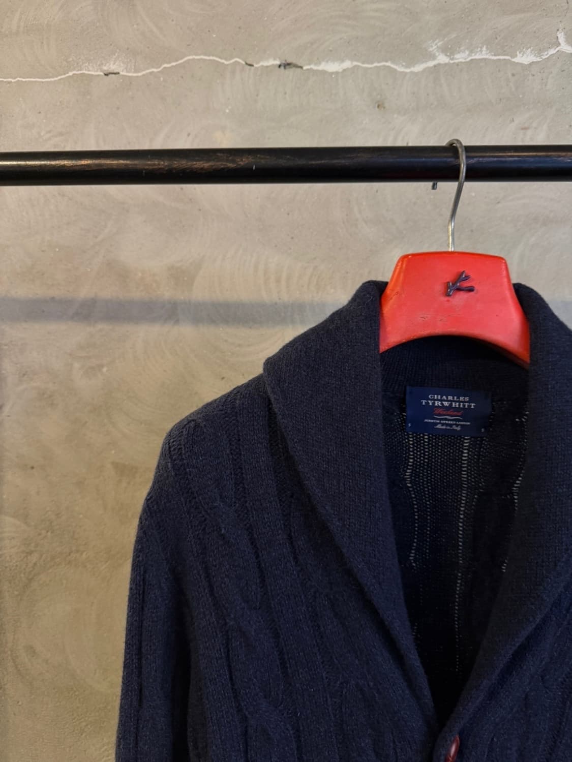 찰스트윗 숄카라가디건 남성95-100 상품이미지4