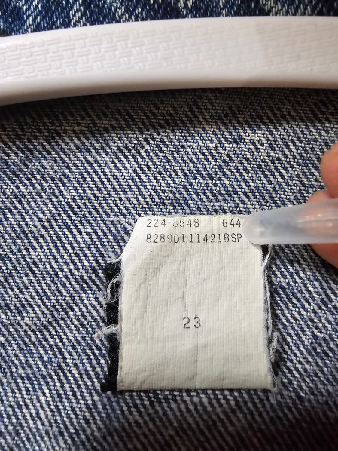 Lee patd 데님 자켓 상품이미지3