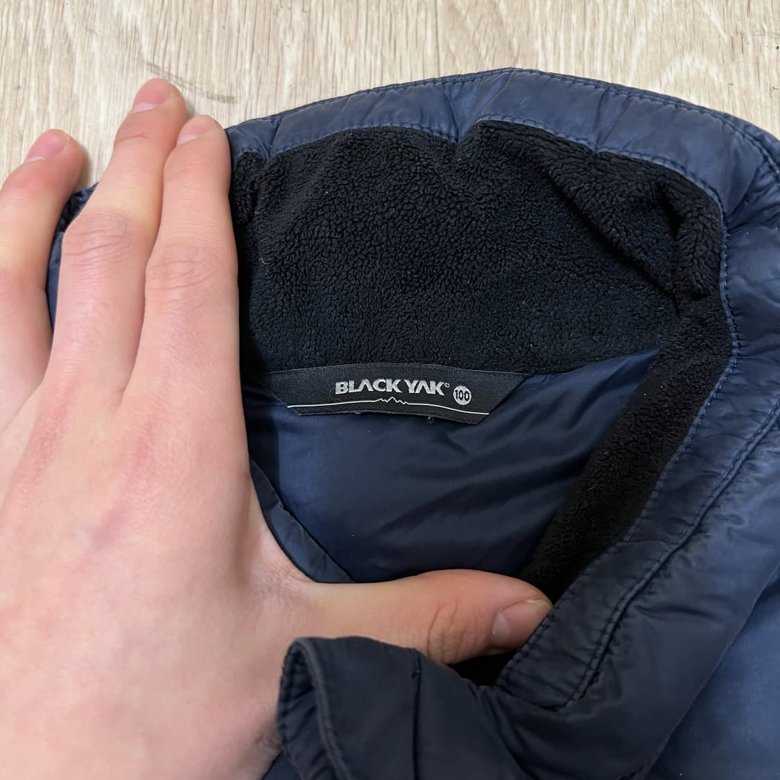 블랙야크 남성 구스다운 경량패딩 L/100  상품이미지5