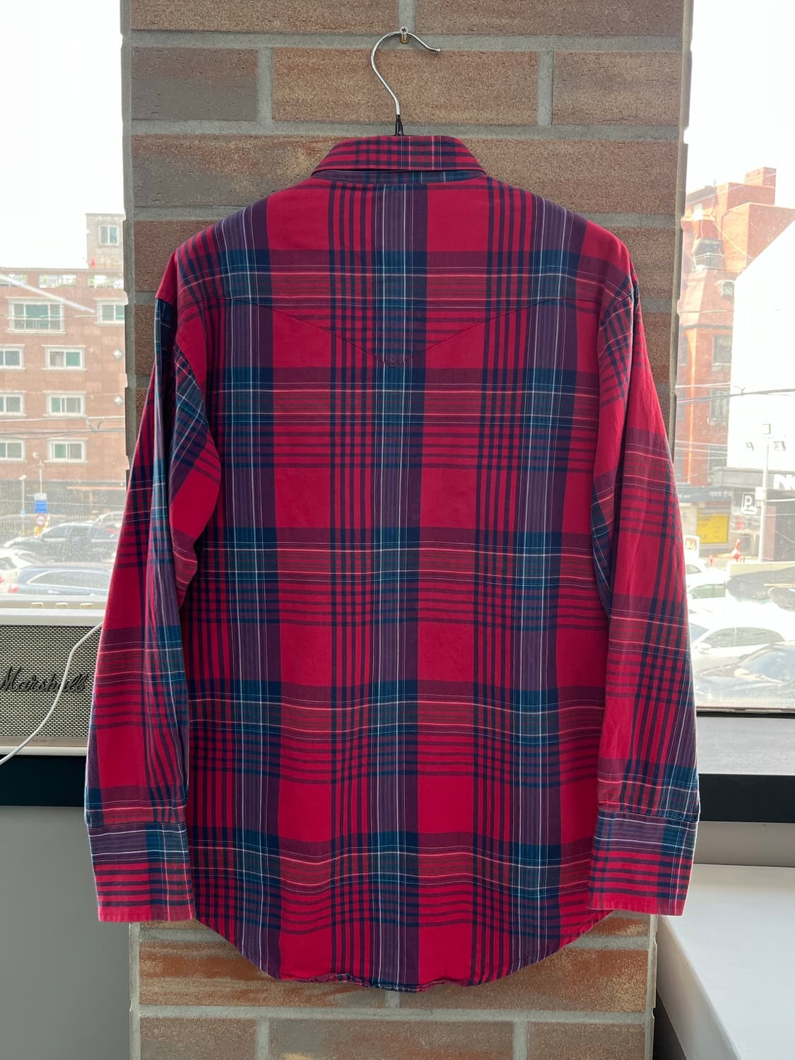 랭글러 웨스턴 체크 셔츠  상품이미지7