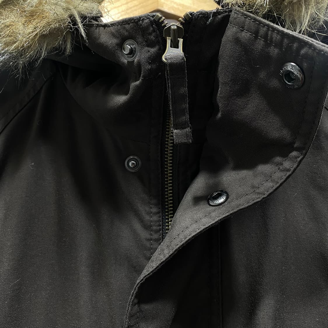 90s 유니클로 밀리터리 파카 상품이미지7