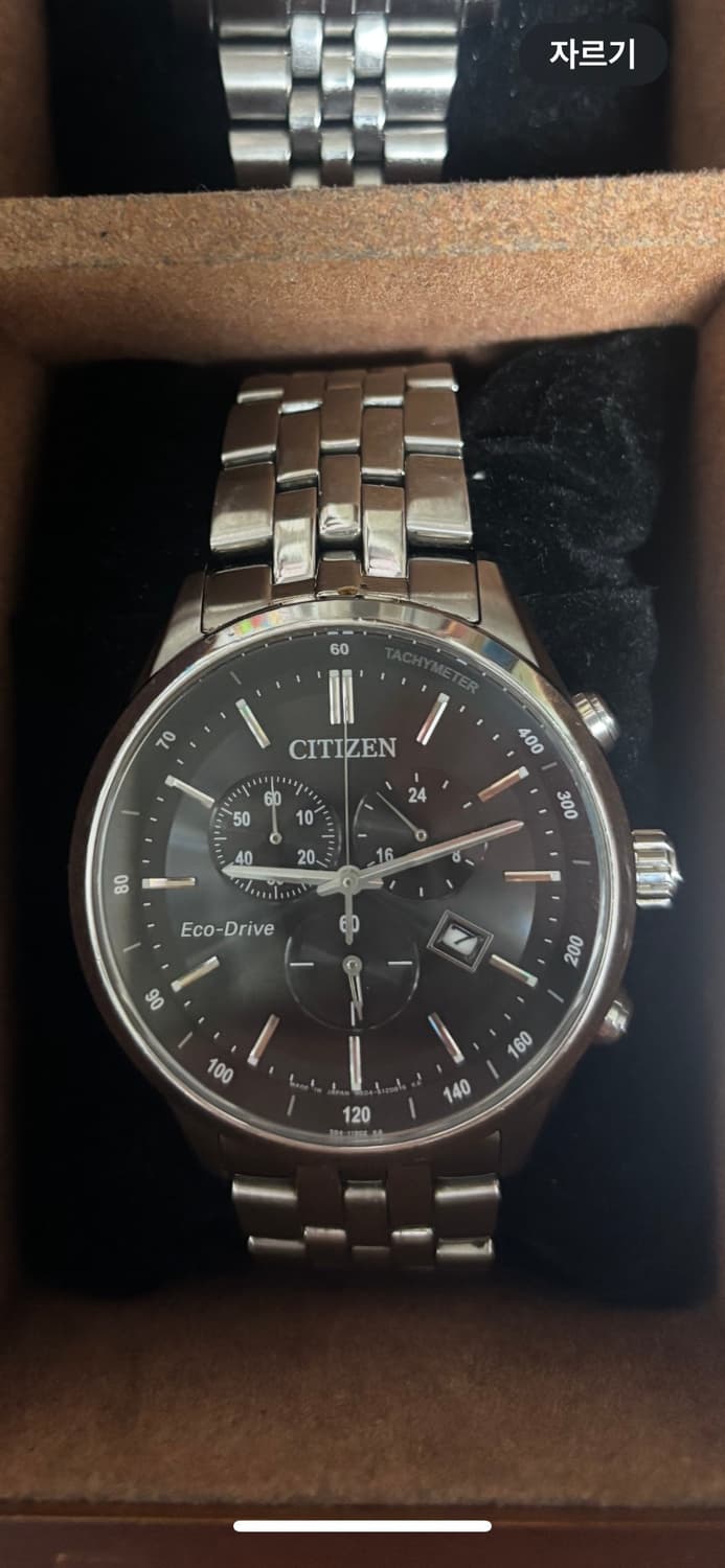CITIZEN 시티즌 에코 드라이브 크로노그래프 AT2140-55E 상품이미지1