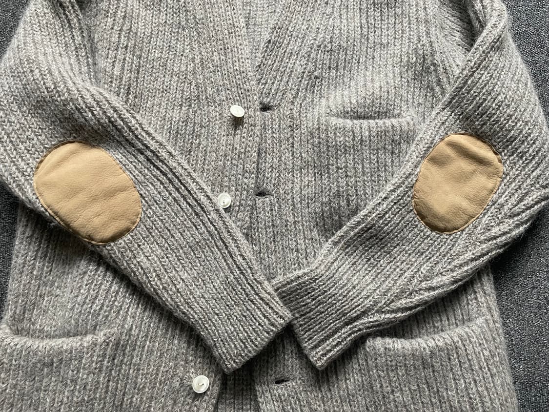 올드조 브리티쉬 트위드 웜 가디건 그레이 (피그벨더블알엘안데르센드레익스 상품이미지4