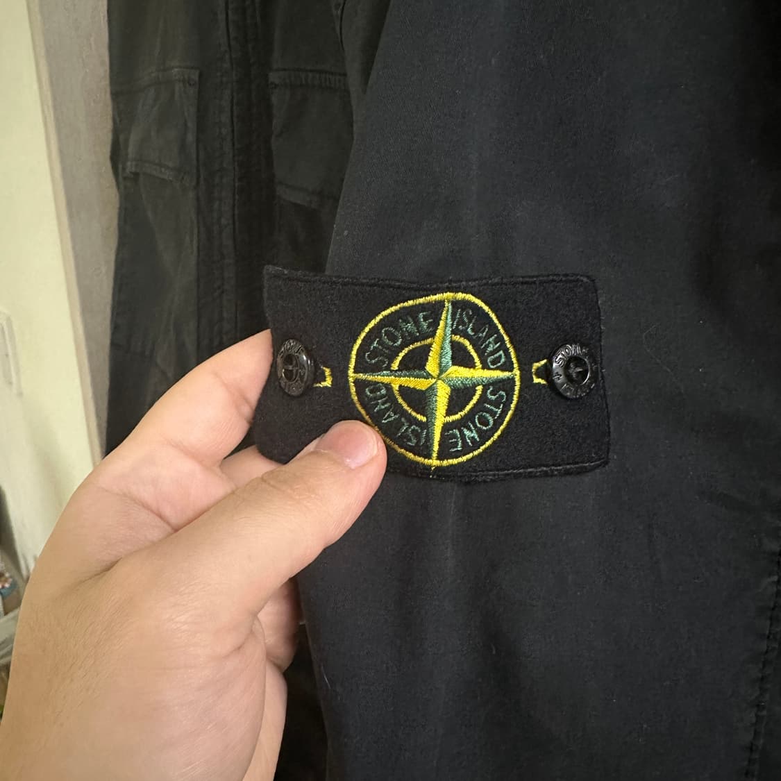 스톤아일랜드 23ss 더블 포켓 코튼 오버셔츠 L 상품이미지2