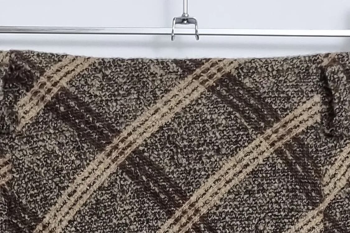 AMIFUR 브라운 체크 울 스커트  상품이미지5