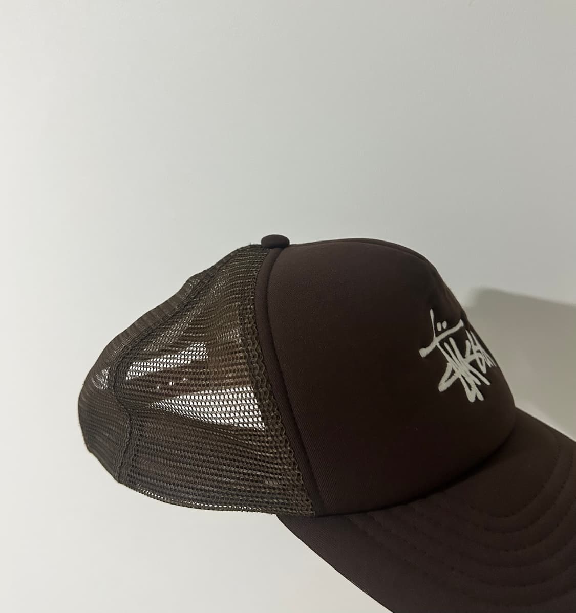 스투시 트러커 캡 브라운 상품이미지2