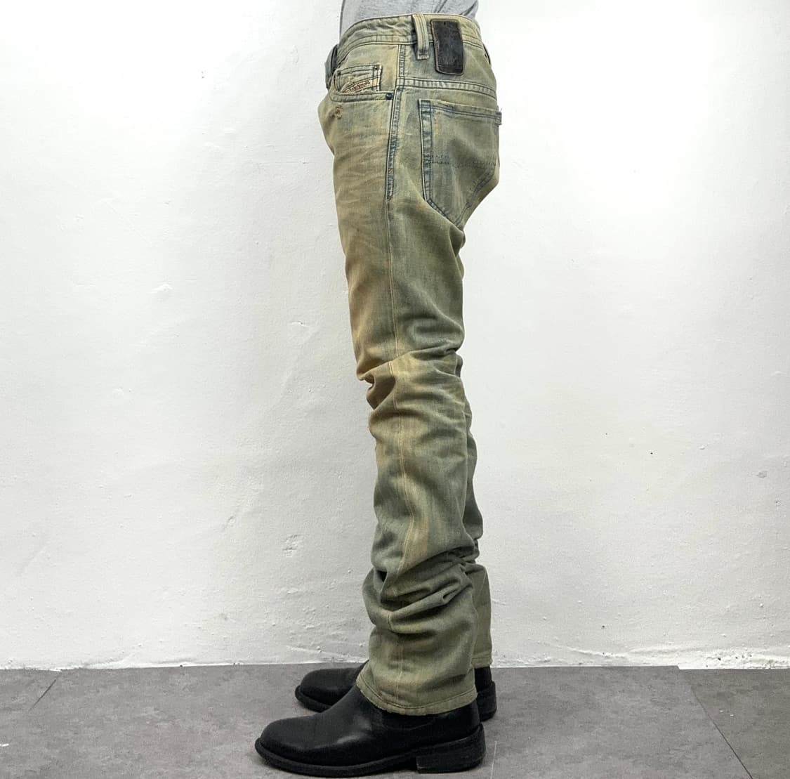 Diesel Washed Slim Straight Denim Pants 상품이미지2