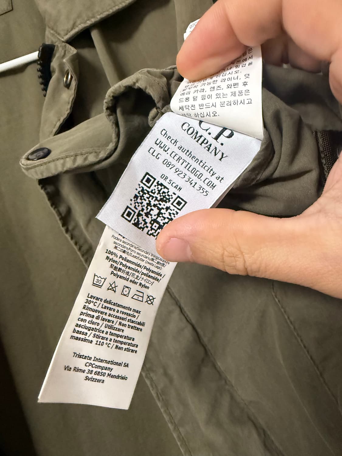 CP컴퍼니50 fili 오버셔츠  상품이미지4