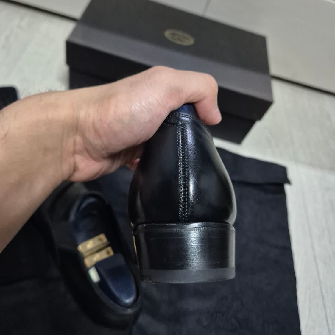 [6.5F]255-260앤써니클레버리 리치필드 레이지맨 로퍼 에드워드그린 상품이미지6