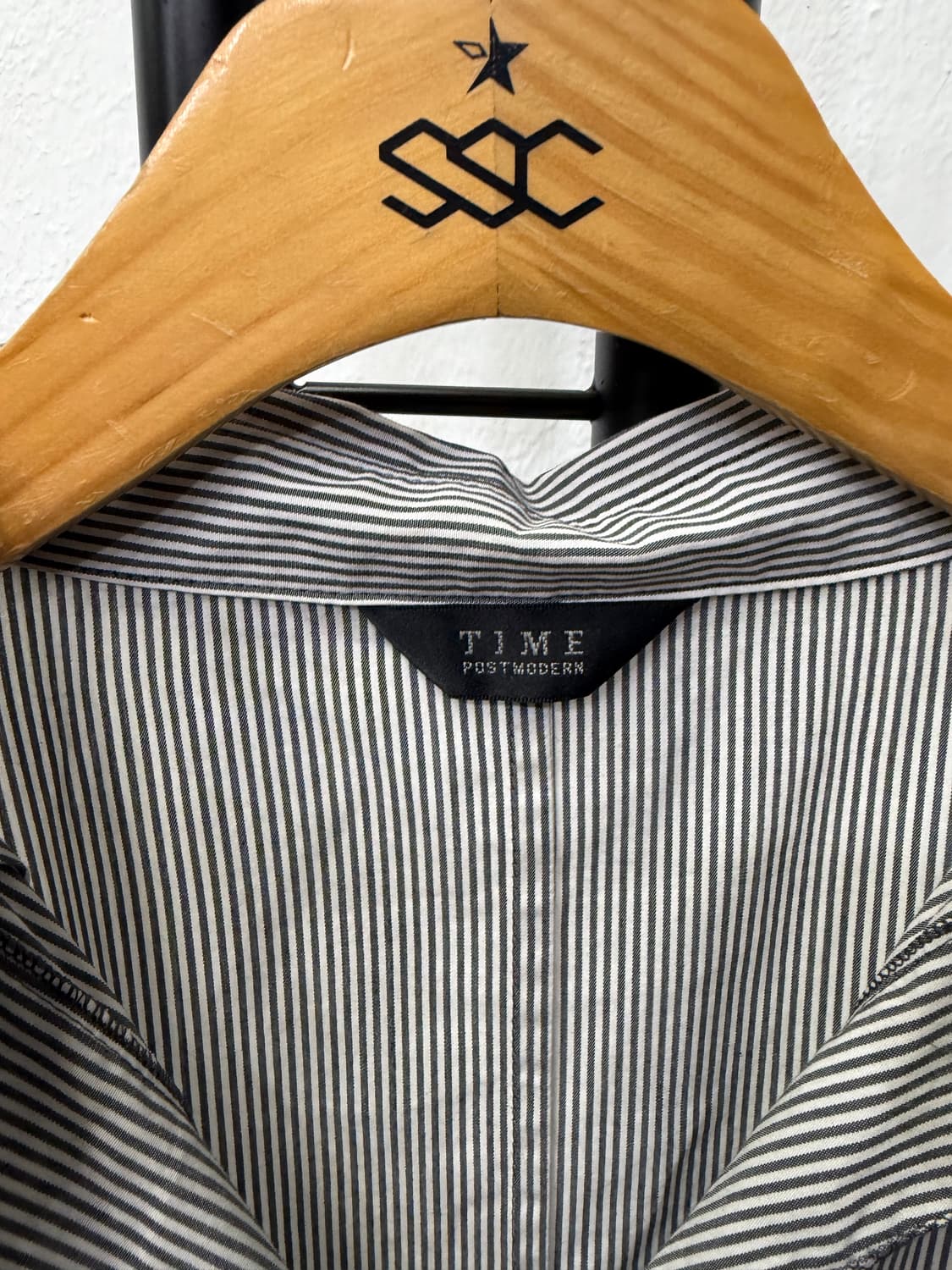 정품) TIME 타임 한섬 스트라이프 랩 셔츠 원피스 82 상품이미지6