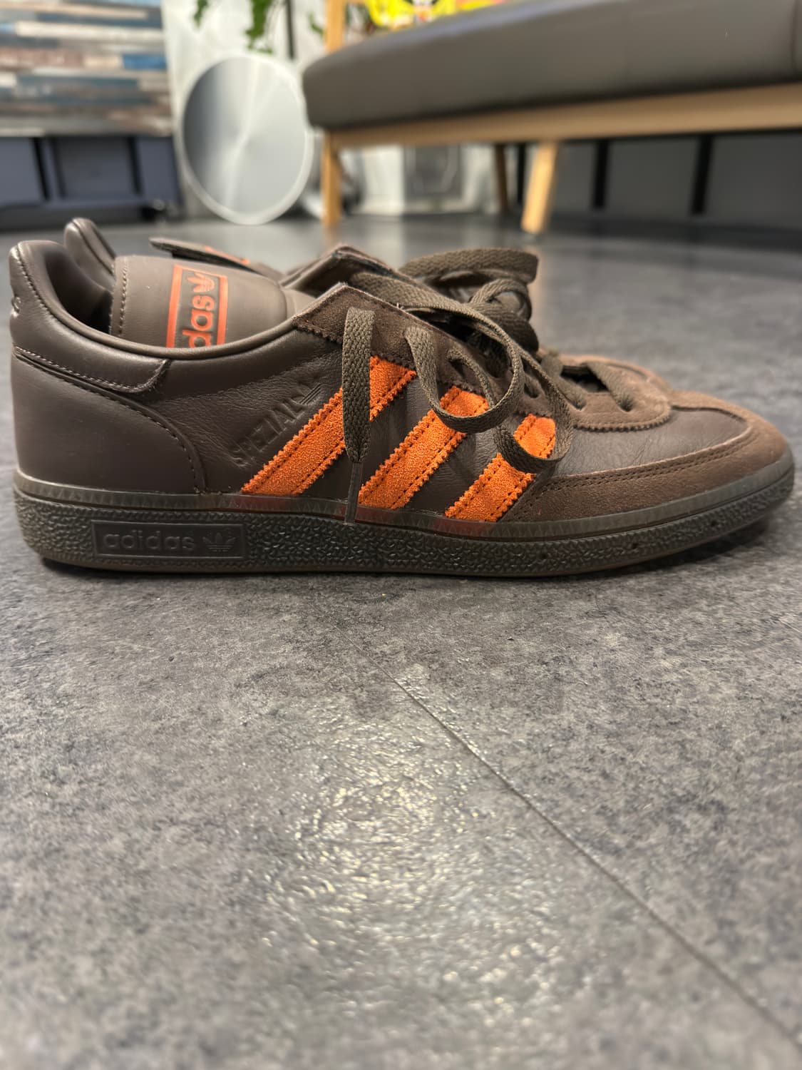아디다스 스페지알 핸드볼 브라운 컬리지에이트 오렌지 270 상품이미지5