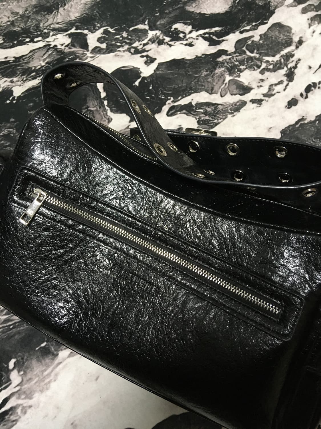 블랙퍼플 포트리스 백 Fortress Bag_Black 상품이미지3