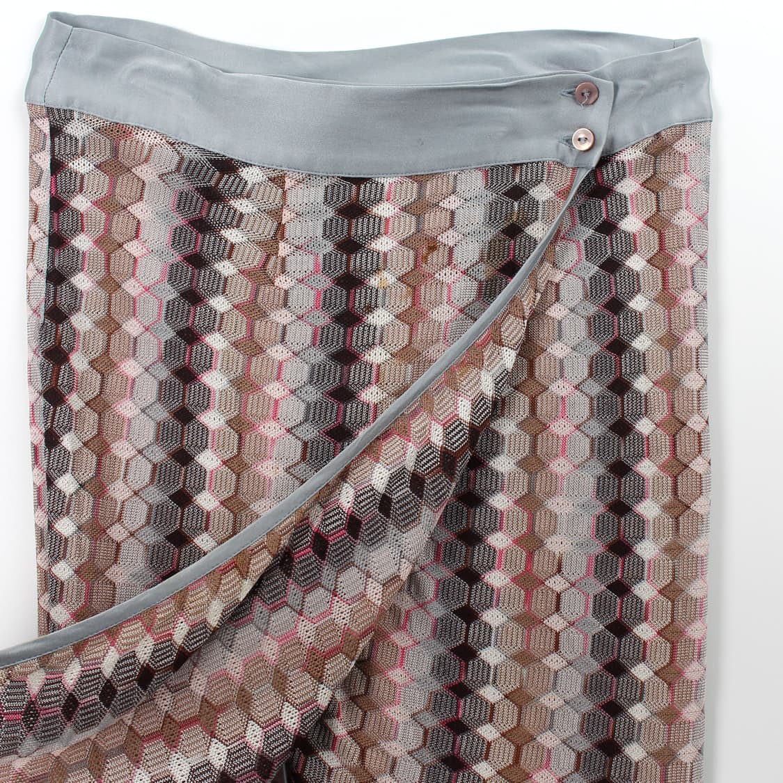 미쏘니 Missoni 니트 랩 레이어드 미디 스커트 상품이미지3