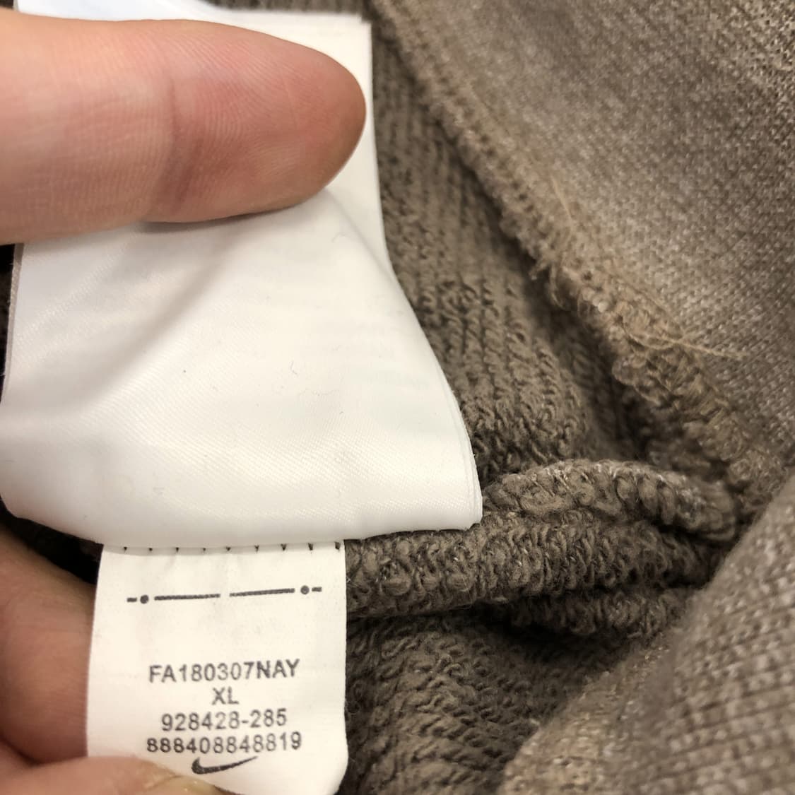 나이키 NSW 센터스우시 스웻셔츠 XL  상품이미지7