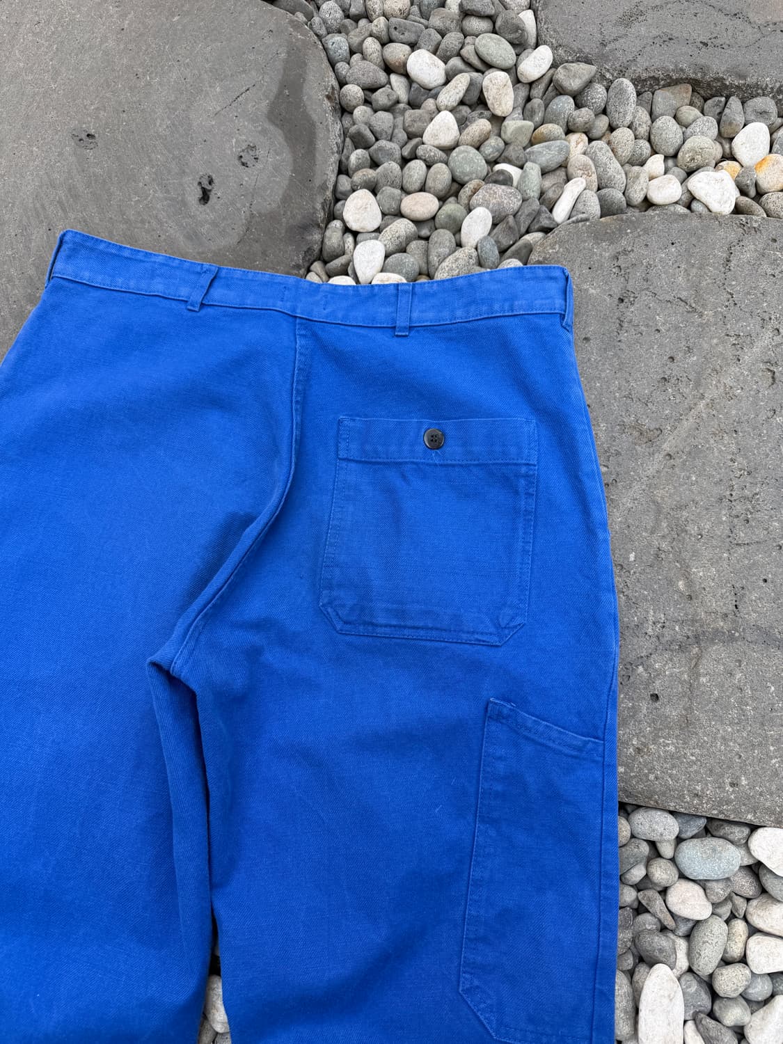 OLD VINTAGE WASHED BLUE FRENCH 프렌치 워크팬츠 상품이미지10