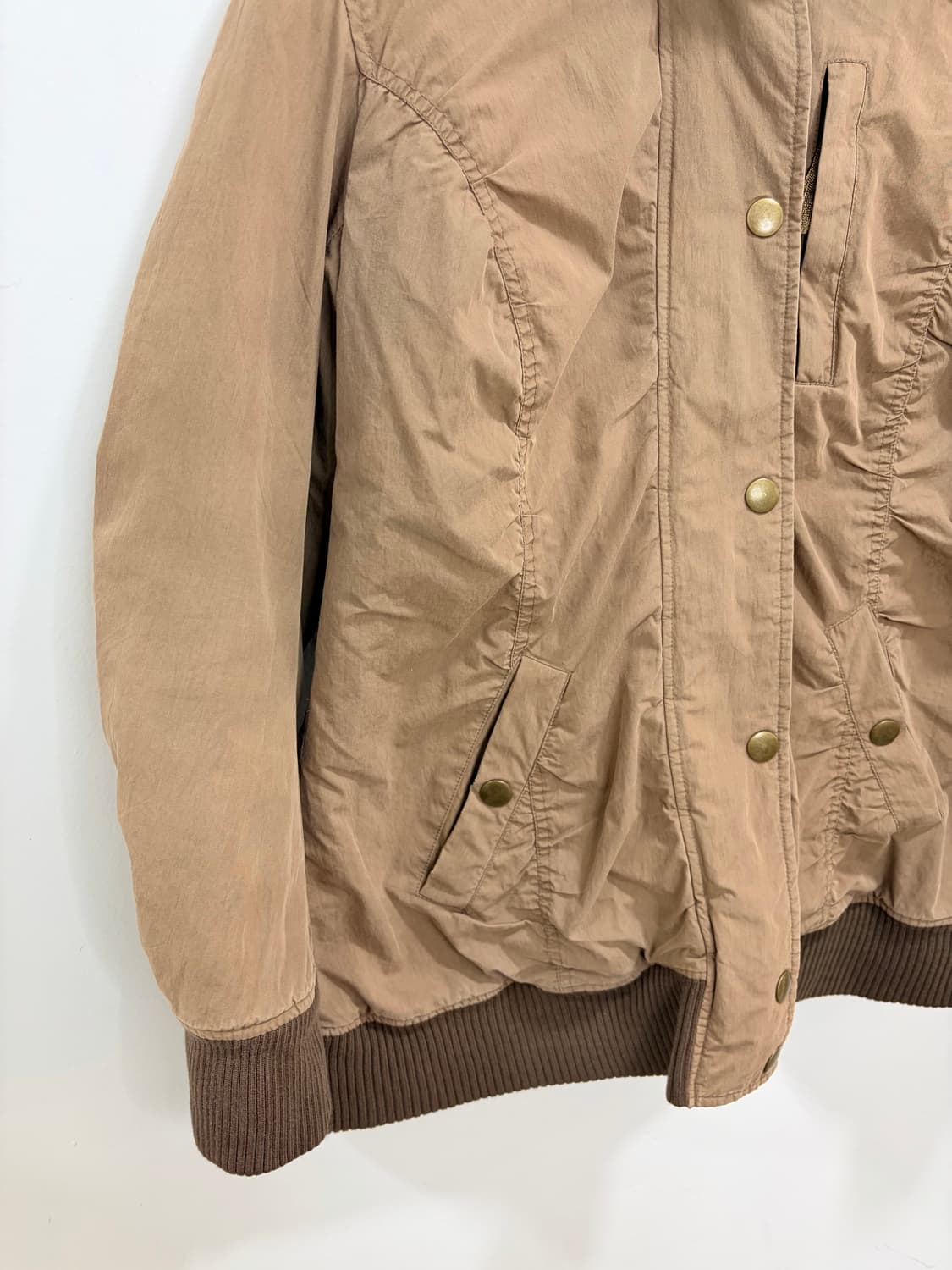 브라운 셔링 자켓 상품이미지6