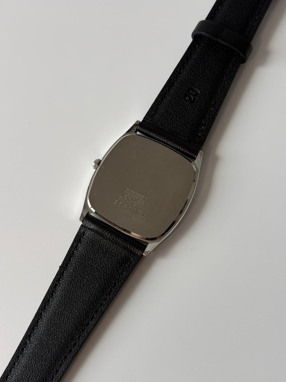 1980s CQ Roman Index Silver Tank Quartz 상품이미지6
