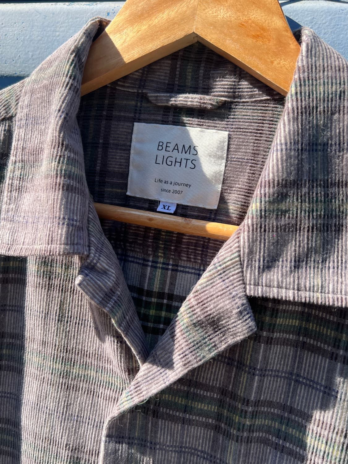 Beams Lights Muted Plaid Shirt 상품이미지3