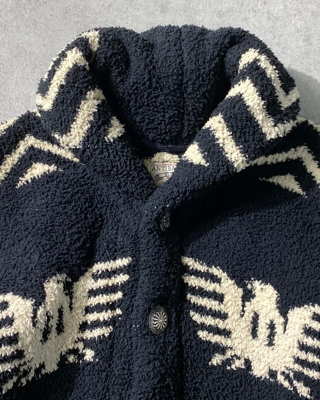 [M] ANTIBALLISTIC 안티볼리스틱 썬더버드 코위찬 가디건 상품이미지4