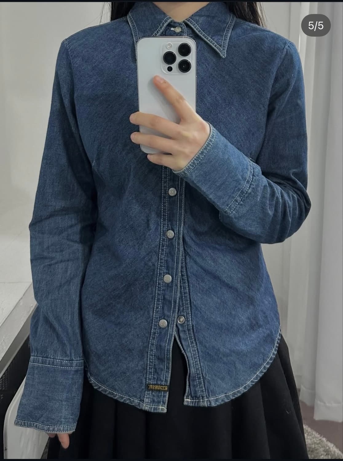 diesel denim shirt 상품이미지5