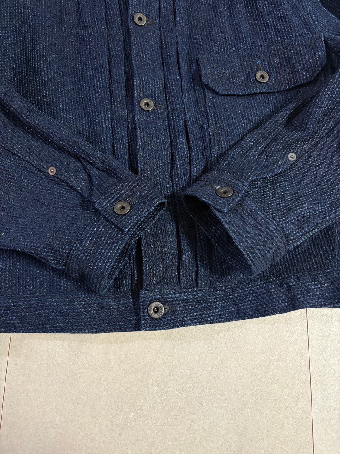 [4] 캐피탈 센츄리 no123 자켓 인디고 상품이미지3