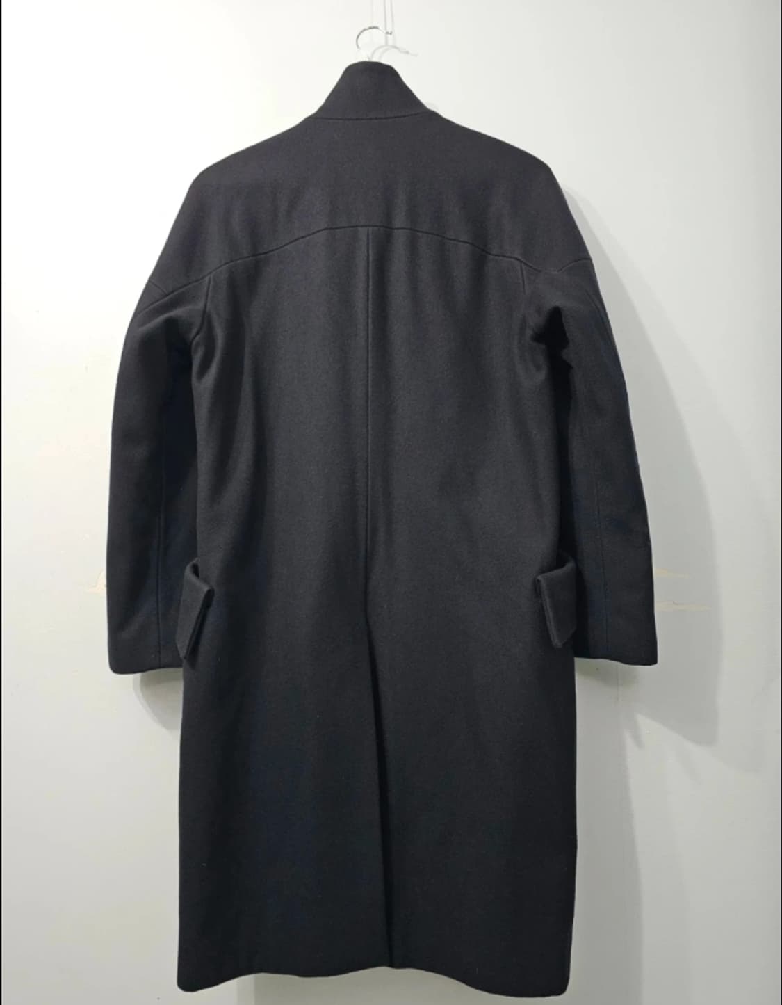 정품 솔리드옴므 블랙 코트 95 상품이미지2