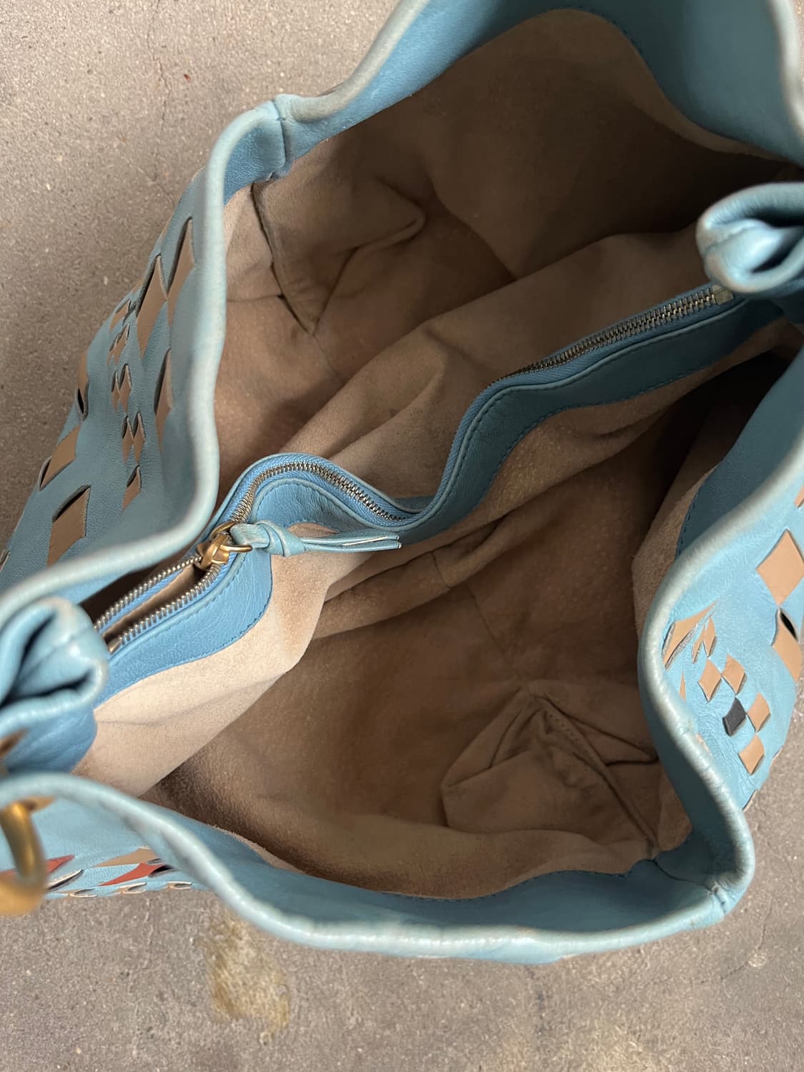 Bottega Veneta 인트레치아토 레더 숄더백  상품이미지7