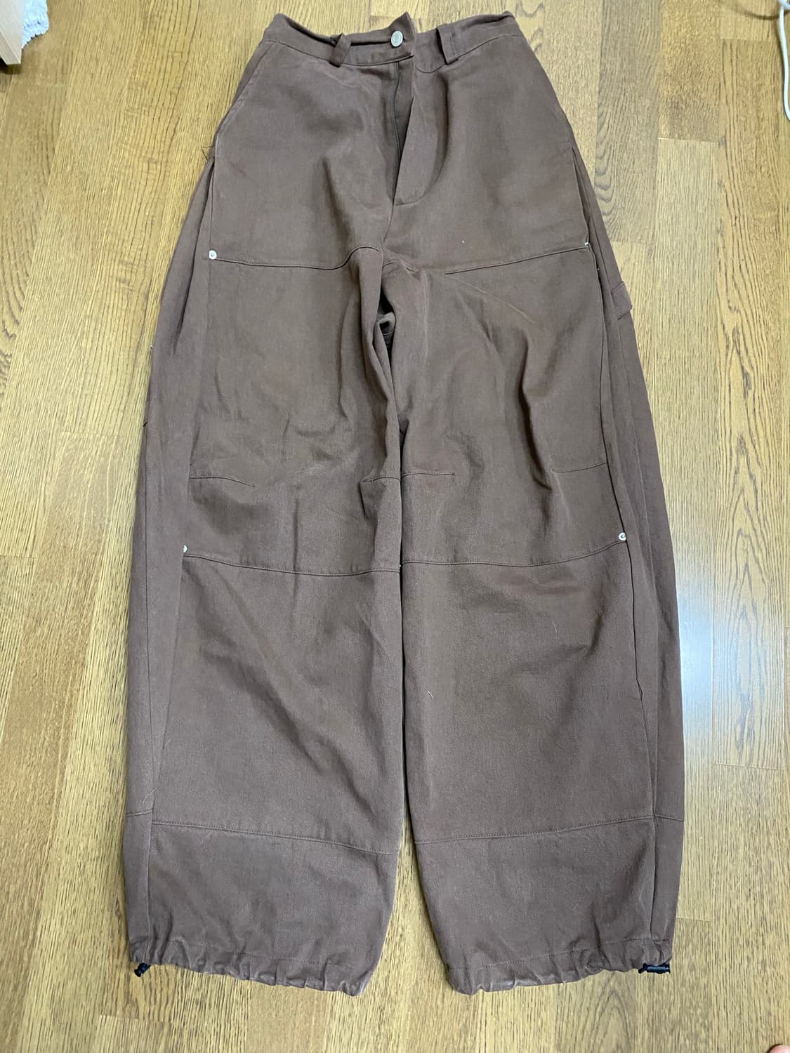 스웨그 카펜터 더블니 팬츠 브라운 os 상품이미지1