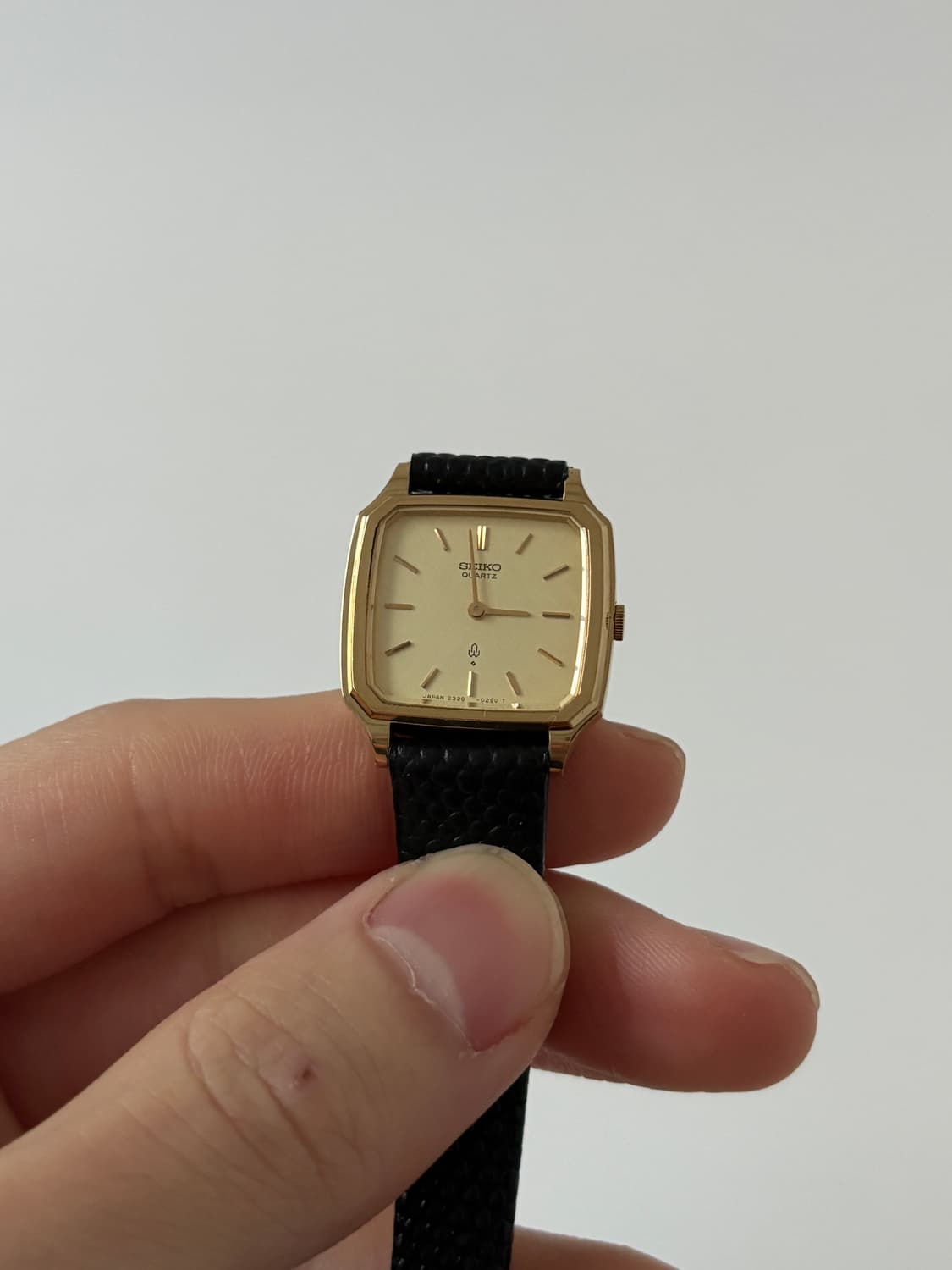1980s Gold Square Ladies Quartz 상품이미지1