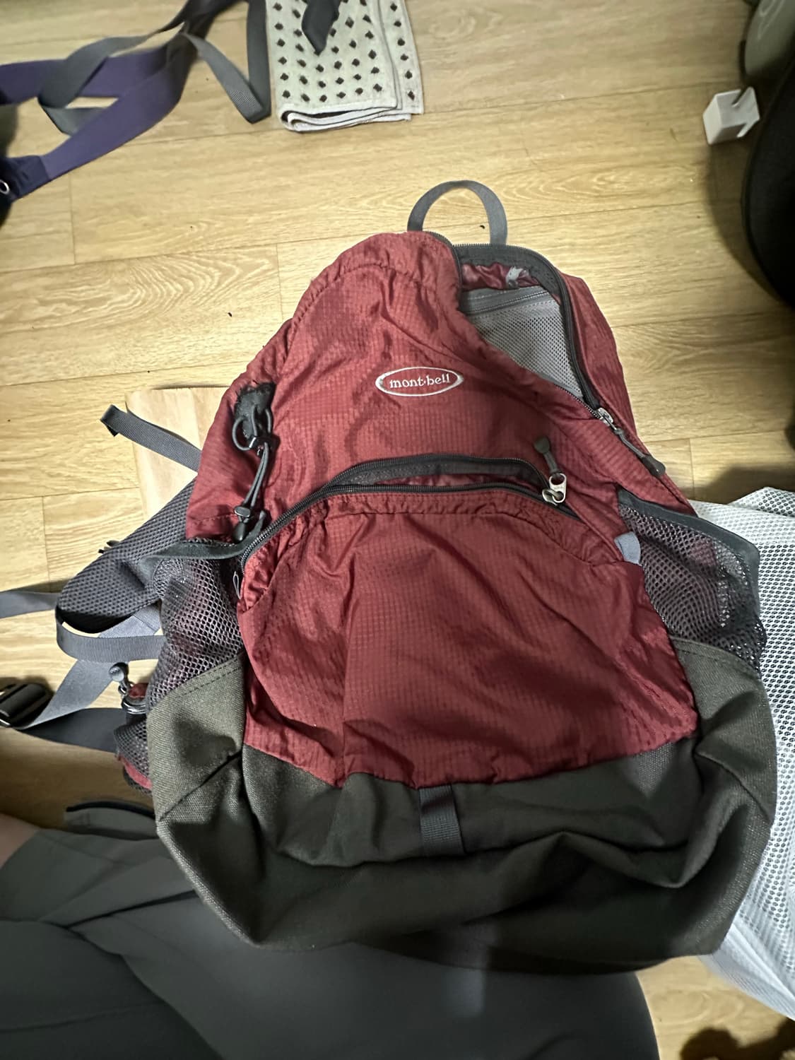 몽벨 고프코어 백팩 상품이미지1