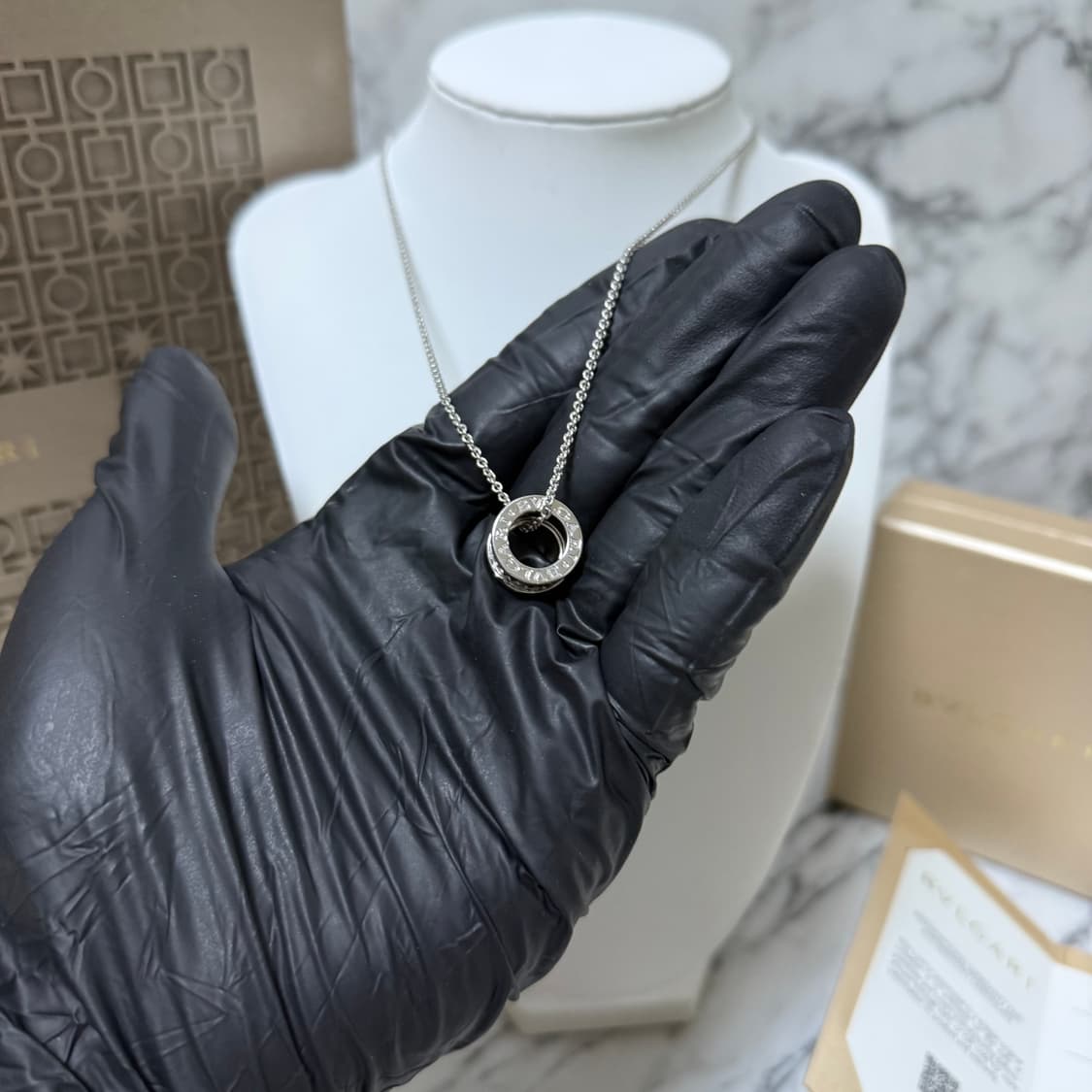 불가리 세이브더 칠드런 네크리스 목걸이 10월10일구매
 상품이미지4