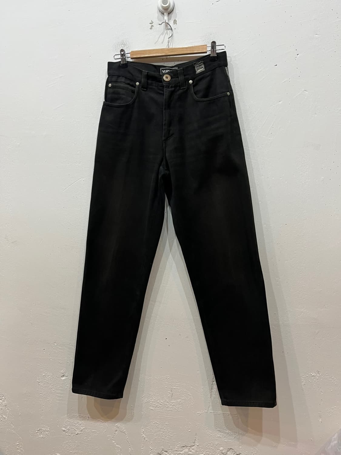 베르사체 메두사 블랙 데님팬츠 Made in ITALY 상품이미지2