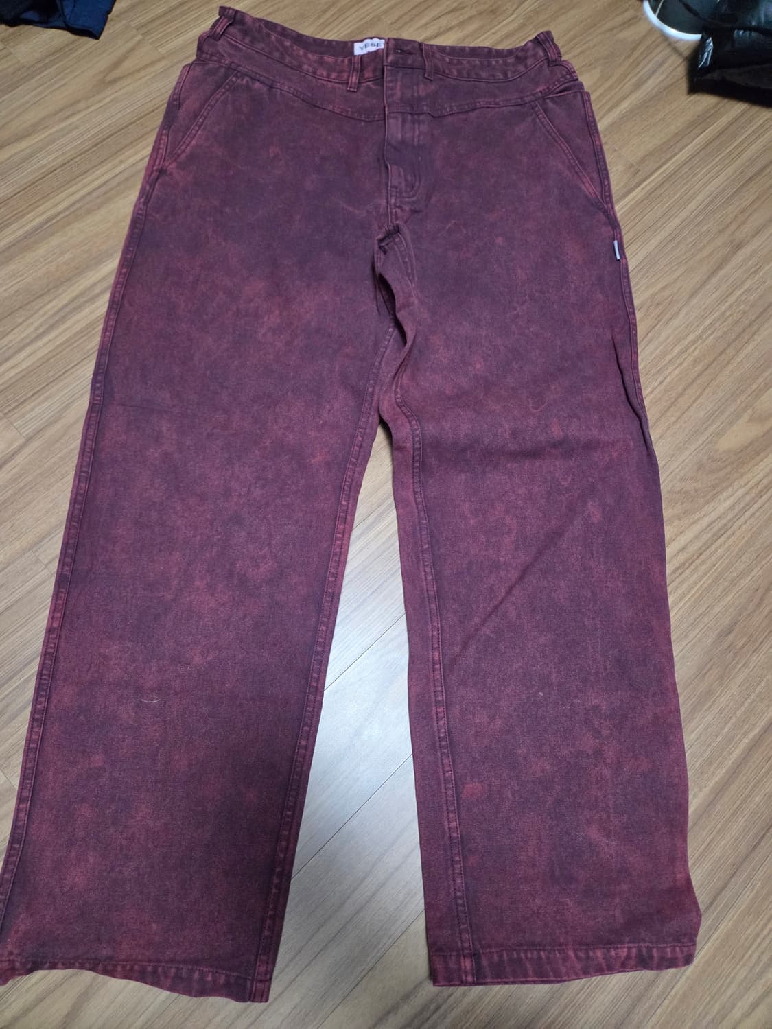 예스아이씨 남성 여유핏 컨버스팬츠 L 새상품 상품이미지1