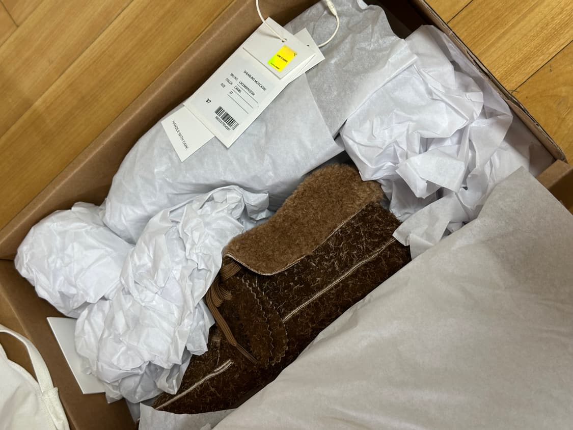 로우클래식 시어링 모카신 카멜 새상품 37 상품이미지6