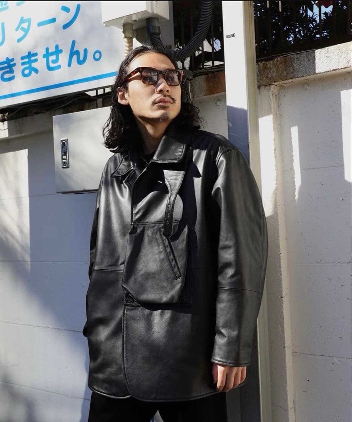 (2) ccu leather 레더 가죽자켓 상품이미지1